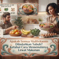 Apakah Semua Multivitamin Dibutuhkan Tubuh? Ketahui Cara Memenuhinya Lewat Makanan