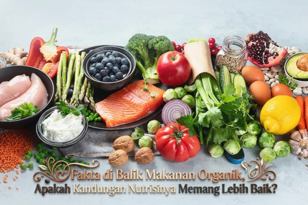 Fakta di Balik Makanan Organik, Apakah Kandungan Nutrisinya Memang Lebih Baik?