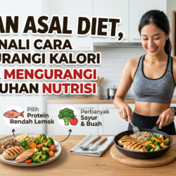 Jangan Asal Diet, Kenali Cara Mengurangi Kalori Tanpa Mengurangi Kebutuhan Nutrisi