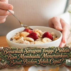 Benarkah Sarapan Tinggi Protein Bisa Membantu Menurunkan Berat Badan Lebih Cepat?