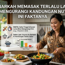 Benarkah Memasak Terlalu Lama Bisa Mengurangi Kandungan Nutrisi? Ini Faktanya