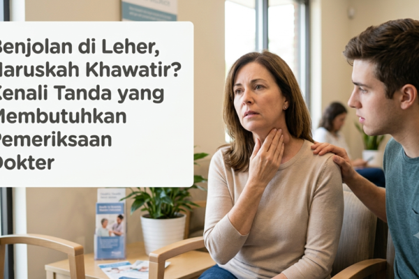 Benjolan di Leher, Haruskah Khawatir? Kenali Tanda yang Membutuhkan Pemeriksaan Dokter