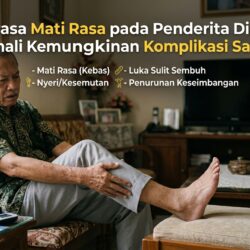 Kaki Terasa Mati Rasa pada Penderita Diabetes? Kenali Kemungkinan Komplikasi Saraf