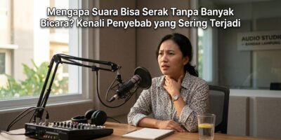Mengapa Suara Bisa Serak Tanpa Banyak Bicara? Kenali Penyebab yang Sering Terjadi