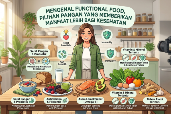 Mengenal Functional Food, Pilihan Pangan yang Memberikan Manfaat Lebih bagi Kesehatan