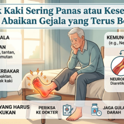 Telapak Kaki Sering Panas atau Kesemutan? Jangan Abaikan Gejala yang Terus Berulang
