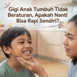 Gigi Anak Tumbuh Tidak Beraturan, Apakah Nanti Bisa Rapi Sendiri?