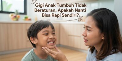 Gigi Anak Tumbuh Tidak Beraturan, Apakah Nanti Bisa Rapi Sendiri?