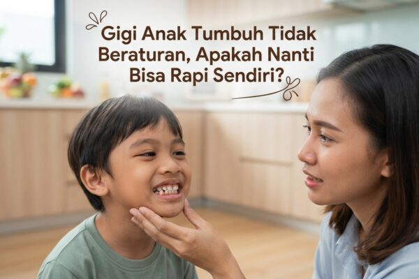 Gigi Anak Tumbuh Tidak Beraturan, Apakah Nanti Bisa Rapi Sendiri?