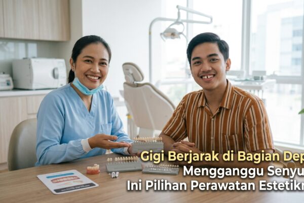 Gigi Berjarak di Bagian Depan Mengganggu Senyum? Ini Pilihan Perawatan Estetiknya