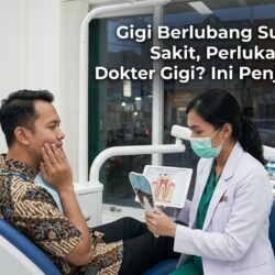Gigi Berlubang Sudah Tidak Sakit, Perlukah Tetap ke Dokter Gigi? Ini Penjelasannya