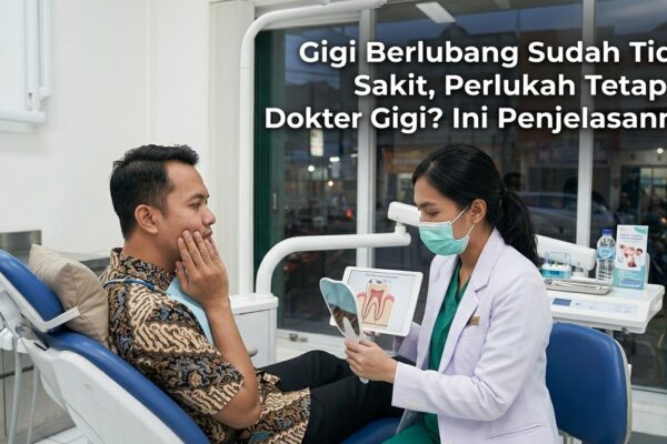 Gigi Berlubang Sudah Tidak Sakit, Perlukah Tetap ke Dokter Gigi? Ini Penjelasannya