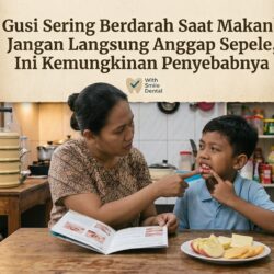 Gusi Sering Berdarah Saat Makan? Jangan Langsung Anggap Sepele, Ini Kemungkinan Penyebabnya