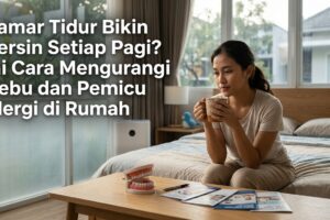 Kamar Tidur Bikin Bersin Setiap Pagi? Ini Cara Mengurangi Debu dan Pemicu Alergi di Rumah