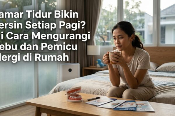 Kamar Tidur Bikin Bersin Setiap Pagi? Ini Cara Mengurangi Debu dan Pemicu Alergi di Rumah
