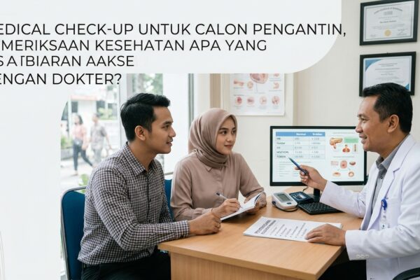 Medical Check-Up untuk Calon Pengantin, Pemeriksaan Kesehatan Apa yang Bisa Dibicarakan dengan Dokter?