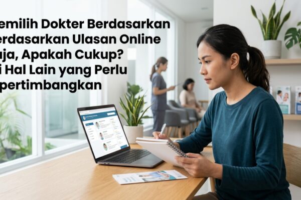 Memilih Dokter Berdasarkan Ulasan Online Saja, Apakah Cukup? Ini Hal Lain yang Perlu Dipertimbangkan