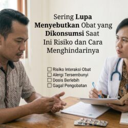 Sering Lupa Menyebutkan Obat yang Dikonsumsi Saat Berobat? Ini Risiko dan Cara Menghindarinya