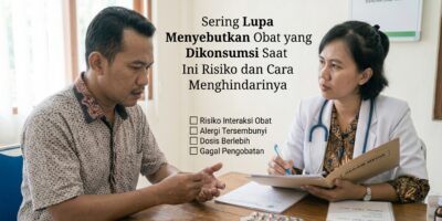 Sering Lupa Menyebutkan Obat yang Dikonsumsi Saat Berobat? Ini Risiko dan Cara Menghindarinya